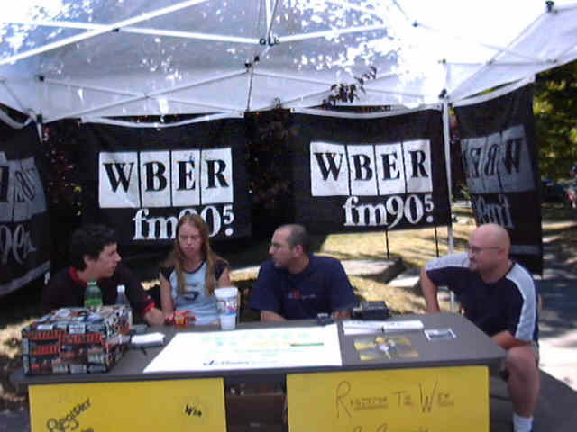 Rochester Radio Stations At The 25th Annual Park Ave Fest Rochester New York August 3rd & 4th 2001