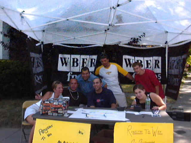 Rochester Radio Stations At The 25th Annual Park Ave Fest Rochester New York August 3rd & 4th 2001