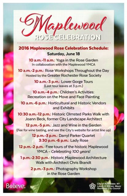 Maplewood Rose Festival Rochester, NY 2016 