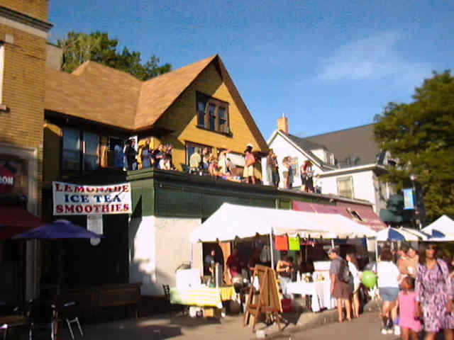 Private Parties At Park Ave Fest, Rochester New York, August 3 & 4 2001.