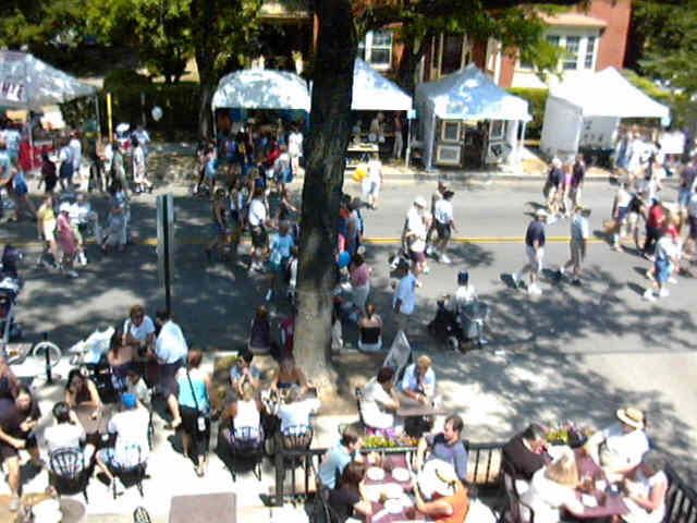 Street Scenes   Park Ave Fest Rochester New York August 3rd and 4th 2001