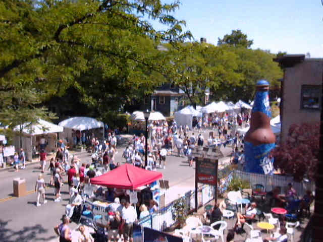 Street Scenes  Park Ave Fest Rochester New York August 3rd and 4th 2001