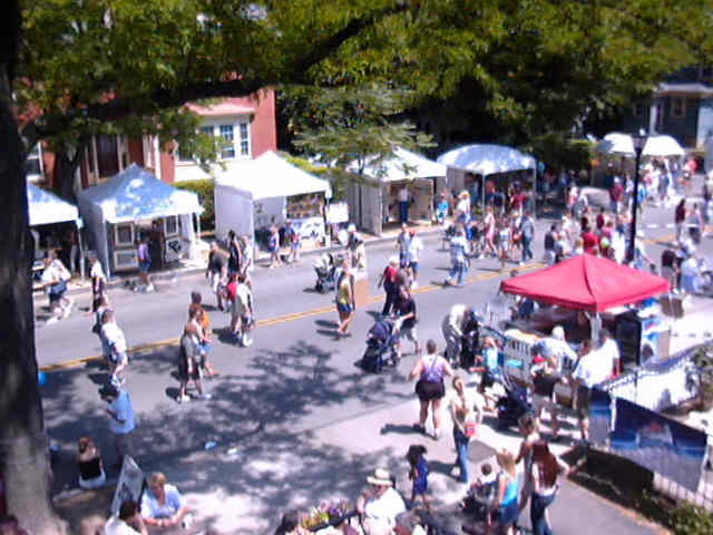 Street Scenes  Park Ave Fest Rochester New York August 3rd and 4th 2001