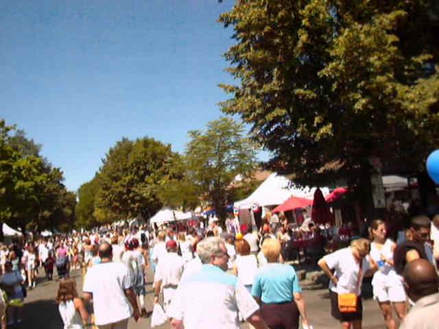 Street Scenes  At The 25th Annual Park Ave Fest Rochester New York August 3rd & 4th 2001