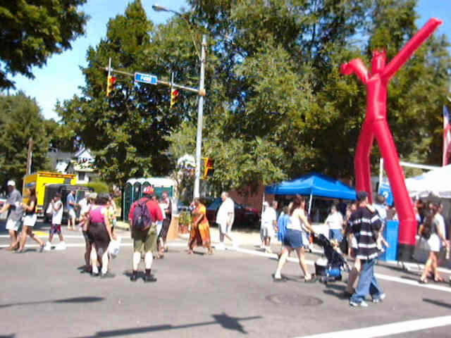 Street Scenes  At The 25th Annual Park Ave Fest Rochester New York August 3rd & 4th 2001