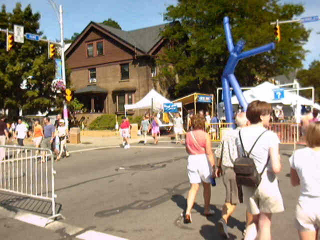 Street Scenes  At The 25th Annual Park Ave Fest Rochester New York August 3rd & 4th 2001