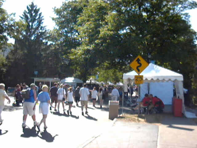 Street Scenes  At The 25th Annual Park Ave Fest Rochester New York August 3rd & 4th 2001