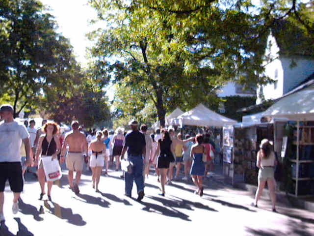 Street Scenes  At The 25th Annual Park Ave Fest Rochester New York August 3rd & 4th 2001