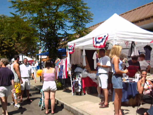 Park Ave Fest, Rochester New York, August 3 & 4 2001. Images Of Vendors.