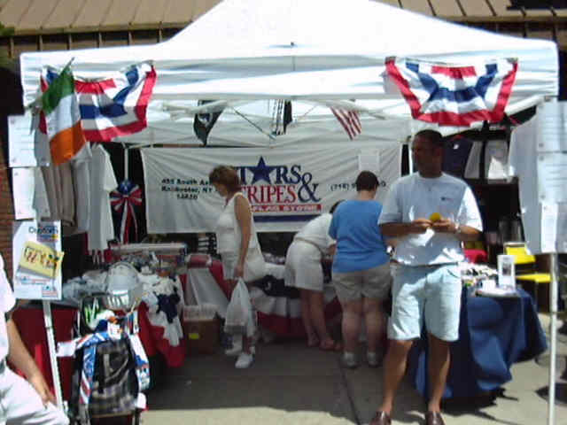 Park Ave Fest, Rochester New York, August 3 & 4 2001. Images Of Vendors.