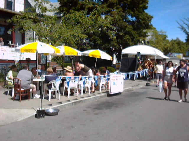 Park Ave Fest, Rochester New York, August 3 & 4 2001. Images Of Vendors.