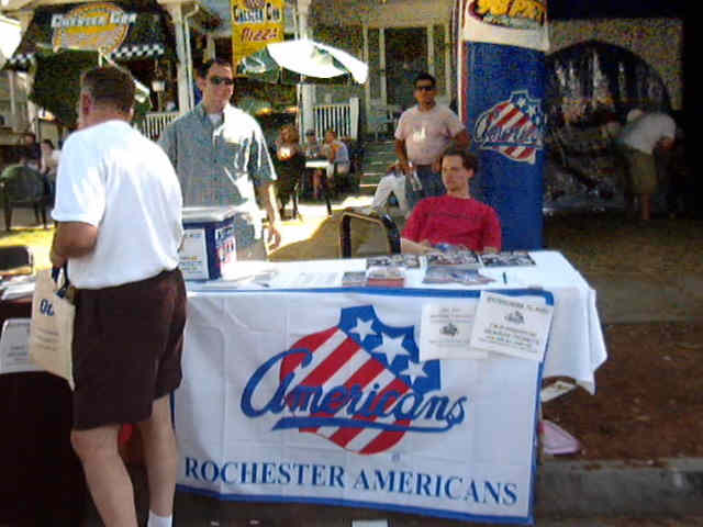 Park Ave Fest, Rochester New York, August 3 & 4 2001. Images Of Vendors.