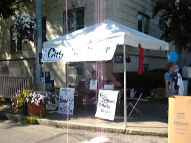 Park Ave Fest, Rochester New York, August 3 & 4 2001. Images Of Vendors.