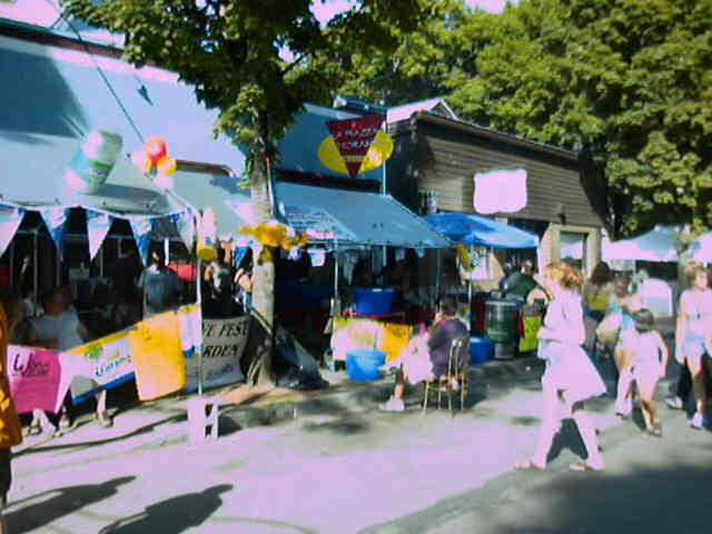 Park Ave Fest, Rochester New York, August 3 & 4 2001. Images Of Vendors.