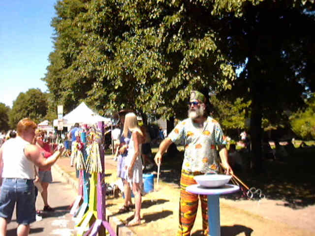 Park Ave Fest, Rochester New York, August 3 & 4 2001. Images Of Vendors.