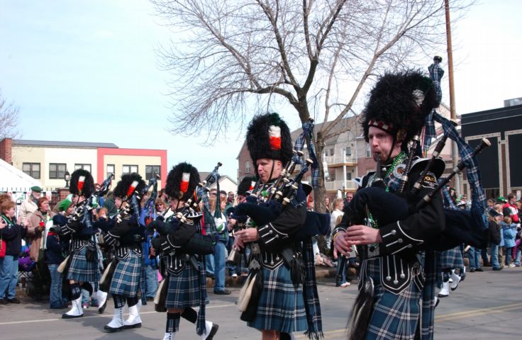 Picture - The Gates Keystone Club Police Pipes & Drum Unit From Satruday's St. Patrick's Day Parade  Mar 15th 2005 POD. - Rochester NY Picture Of The Day from RocPic.Com fall winter spring summer pictures photos images people buildings events concerts festivals photo image at new images daily Rochester New York Fall I Love NY I luv NY Rochester New York 2004 POD view picture photo image pictures photos images