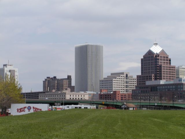 Picture Picture Rochester NY Skyline Welcome to the Circus. Rochester NY Picture Of The Day from DigitalSter.Com & RocPic.Com spring summer fall winter pictures photos images people buildings events concerts festivals photo image at digitalster.com new images daily 2003 Rochester New York Spring I Love NY I luv NY Rochester New York May 13th 2003 POD spring view picture photo image pictures photos images