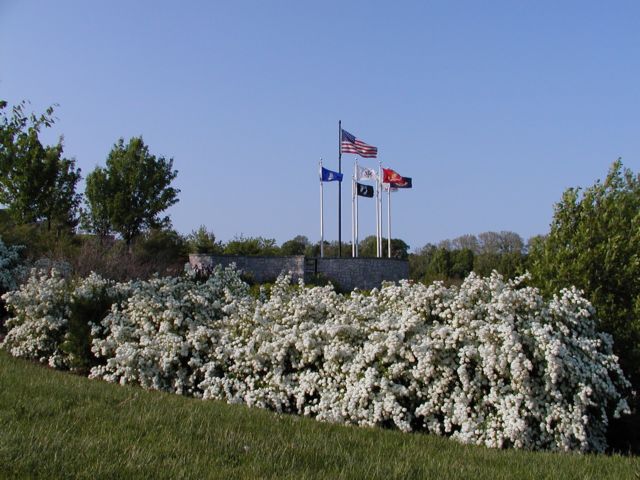 Picture Many Flowering Plants Still In Bloom At Vietnam Veterans Memorial And Highland Park. Rochester NY Picture Of The Day from DigitalSter.Com & RocPic.Com spring summer fall winter pictures photos images people buildings events concerts festivals photo image at digitalster.com new images daily 2003 Rochester New York Spring I Love NY I luv NY Rochester New York Jun 4th 2003 POD spring view picture photo image pictures photos images