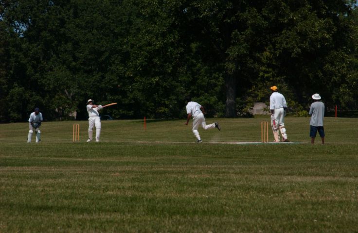 Picture - I Stopped To Watch A Bit Of A Cricket Match While Riding My Bike Through Genesee Valley Park.  24 Hour Fresh 3:37 PM. June 27th 2005  - Rochester NY Picture Of The Day from RocPic.Com spring summer fall winter pictures photos images people buildings events concerts festivals photo image at new images daily Rochester New York Fall I Love NY I luv NY Rochester New York 2005 POD view picture photo image pictures photos images