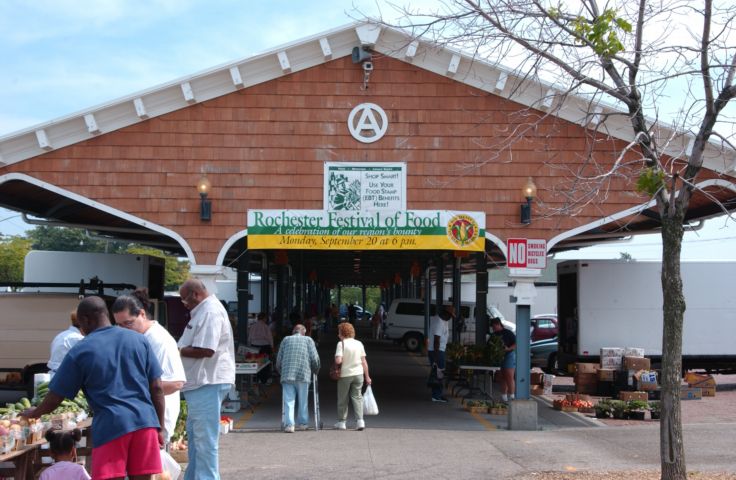 Picture Rochester Public Market. 24 hour fresh 1 p.m. Sep 15th 2004 POD - Rochester NY Picture Of The Day from RocPic.Com summer fall winter spring pictures photos images people buildings events concerts festivals photo image at new images daily Rochester New York Fall I Love NY I luv NY Rochester New York Jan 2004 POD Winter view picture photo image pictures photos images