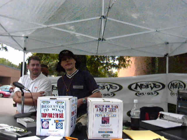 Rochester Radio Stations At The 25th Annual Park Ave Fest Rochester New York August 3rd & 4th 2001