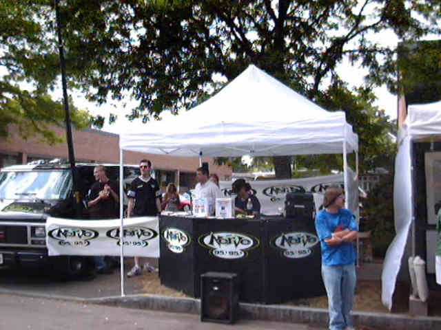 Rochester Radio Stations At The 25th Annual Park Ave Fest Rochester New York August 3rd & 4th 2001