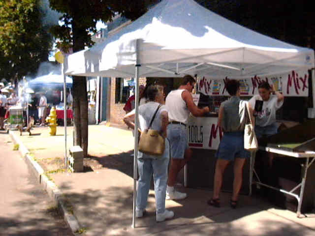 Rochester Radio Stations At The 25th Annual Park Ave Fest Rochester New York August 3rd & 4th 2001