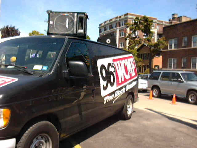 Rochester Radio Stations At The 25th Annual Park Ave Fest Rochester New York August 3rd & 4th 2001