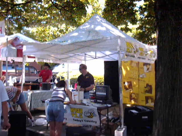 Rochester Radio Stations At The 25th Annual Park Ave Fest Rochester New York August 3rd & 4th 2001