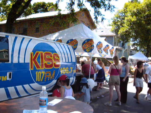 Rochester Radio Stations At The 25th Annual Park Ave Fest Rochester New York August 3rd & 4th 2001