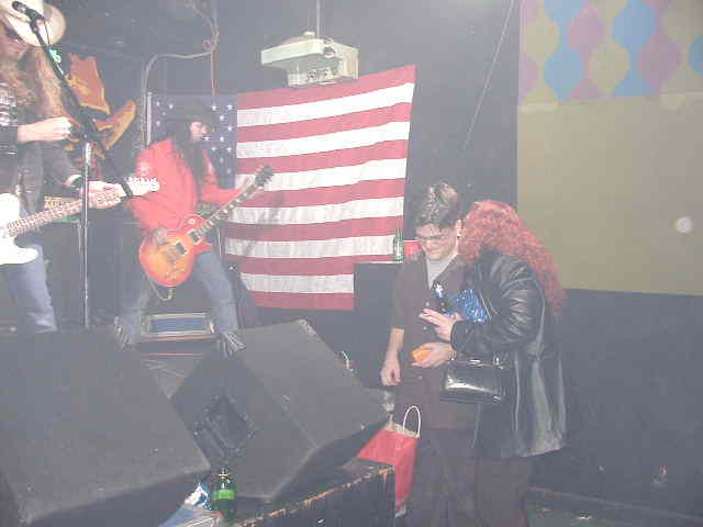 Christmas with Spacetrucker at the Bug Jar 2001 Rochester New York images by sp00k