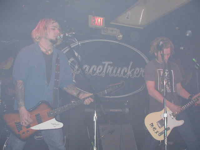 Christmas with Spacetrucker at the Bug Jar 2001 Rochester New York images by sp00k