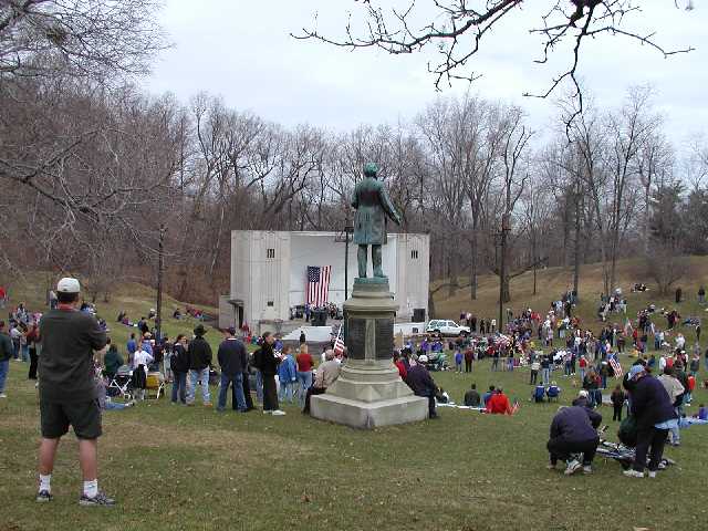 Rally 'Round America Highland Park Rochester NY Saturday April 19th 2003 Image 27 of 60  -  53 kB