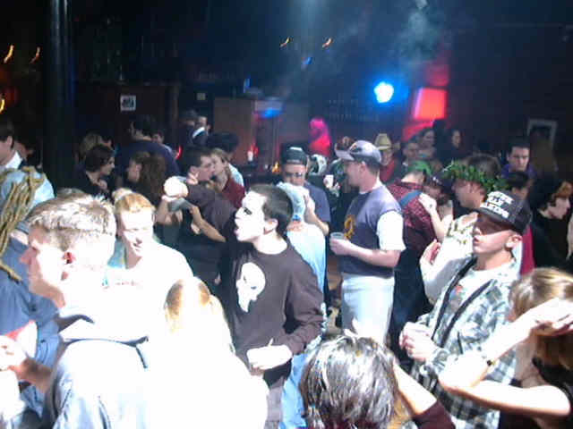 WBER Halloween Party @ Club Red Social Lounge 10-27-01 Rochester NY New York