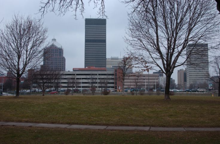 Picture Rochester NY Skyline fresh 11:46 AM. Mar 4th 2004 POD. - Rochester NY Picture Of The Day from RocPic.Com winter spring summer fall pictures photos images people buildings events concerts festivals photo image at new images daily Rochester New York Fall I Love NY I luv NY Rochester New York Jan 2004 POD Winter view picture photo image pictures photos images