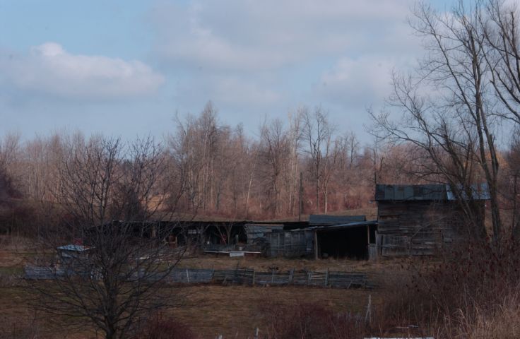 Picture Farm buildings Rt. 21, Palmyra NY. Fresh 9:41 AM. Mar 10th 2004 POD. - Rochester NY Picture Of The Day from RocPic.Com winter spring summer fall pictures photos images people buildings events concerts festivals photo image at new images daily Rochester New York Fall I Love NY I luv NY Rochester New York Jan 2004 POD Winter view picture photo image pictures photos images