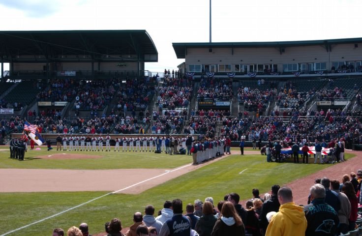 Picture Rochester Red Wings Baseball Opening Day National Anthem. 24 hour fresh 1:38 PM. Happy Easter. Apr 11th 2004 POD. - Rochester NY Picture Of The Day from RocPic.Com winter spring summer fall pictures photos images people buildings events concerts festivals photo image at new images daily Rochester New York Fall I Love NY I luv NY Rochester New York Jan 2004 POD Winter view picture photo image pictures photos images